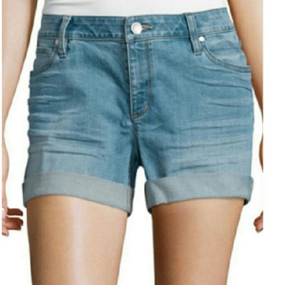 NWT A.N.A Denim Roll Cuff Shorts sz 10